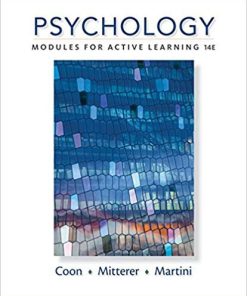 (eBook PDF) Psychology: Modules for Active Learning 14th Edition