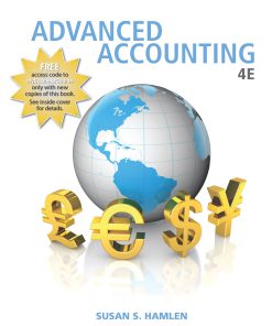 (eBook PDF) Advanced Accounting 4e by Hamlen