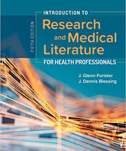 (eBook PDF) Introduction to Research and Medical Literature for Health Professionals 5th Edition