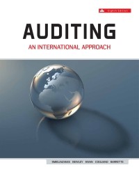 (eBook PDF) Auditing: An International Approach 8th Canadian Edition