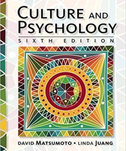 (eBook PDF) Culture and Psychology 6th Edition