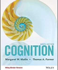 (eBook PDF) Cognition, 9th Edition by Margaret W. Matlin