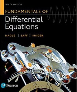 (eBook PDF) Fundamentals of Differential Equations 9th Edition