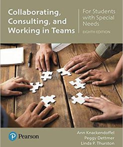 (eBook PDF) Collaborating, Consulting and Working in Teams for Students with Special Needs 8th Edition
