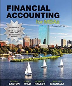 (eBook PDF) Financial Accounting for MBAs 7th Edition by Easton; Wild; Halsey