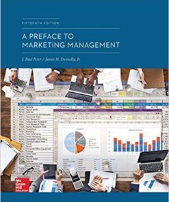 (eBook PDF) A Preface to Marketing Management 15th Edition