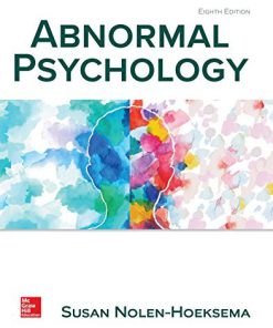 (eBook PDF) Abnormal Psychology 8th Edition by Susan Nolen-Hoeksema
