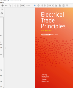 (eBook PDF) Electrical Trade Principles 5th Australian Edition