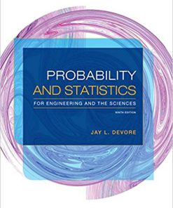 (eBook PDF) Probability and Statistics for Engineering and the Sciences 9th Edition