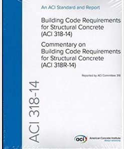 (eBook PDF) ACI 318-14 Building Code Requirements for Structural Concrete and Commentary