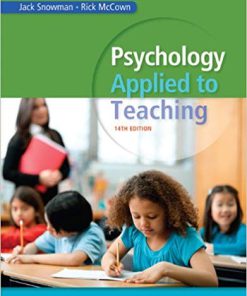 Psychology Applied to Teaching 14th Edition