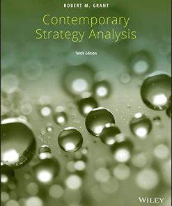 (eBook PDF) Contemporary Strategy Analysis, 10th Edition