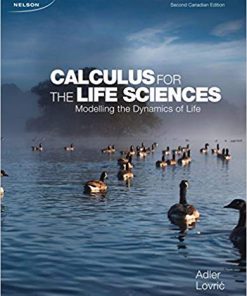 (eBook PDF) Calculus for the Life Sciences 2nd Canadian Edition