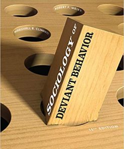 (eBook PDF) Sociology of Deviant Behavior 15th Edition