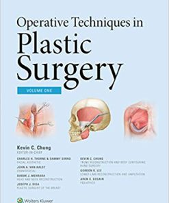 (eBook PDF) Operative Techniques in Plastic Surgery First, 3 Volumes Edition