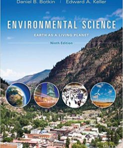 (eBook PDF) Environmental Science: Earth as a Living Planet 9th Edition