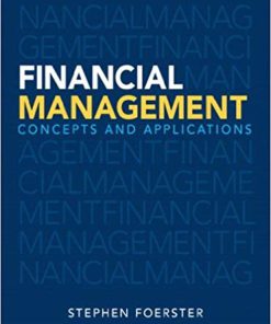 (eBook PDF) Financial Management: Concepts and Applications