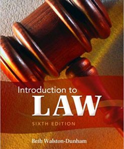Introduction to Law 6th Edition (eBook PDF)