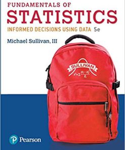 Fundamentals of Statistics 5th Edition (eBook PDF)