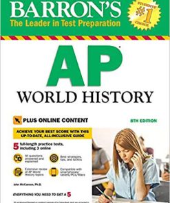 Barron's AP World History with Online Tests Eighth Edition (eBook PDF)