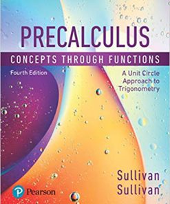 (eBook PDF) Precalculus: Concepts Through Functions, A Unit Circle Approach to Trigonometry 4th Edition
