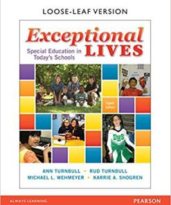 Exceptional Lives: Special Education in Today's Schools 8th Edition (eBook PDF)