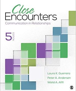 Close Encounters: Communication in Relationships 5th Edition (eBook PDF)