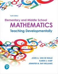 (eBook PDF) Elementary and Middle School Mathematics: Teaching Developmentally 10th Edition