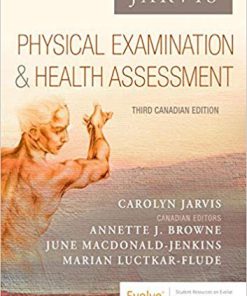 (eBook PDF) Physical Examination and Health Assessment - Canadian 3rd Edition