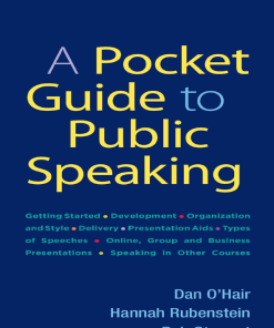 (eBook PDF) A Pocket Guide to Public Speaking 6th Edition