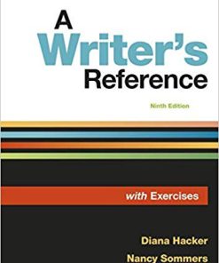 (eBook PDF) A Writer's Reference with Exercises 9th Edition