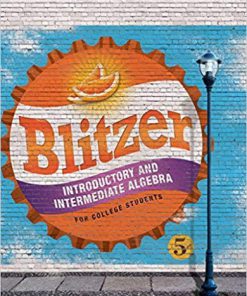 (eBook PDF) Introductory & Intermediate Algebra for College Students 5th Edition