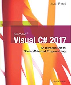 (eBook PDF) Microsoft Visual C#: An Introduction to Object-Oriented Programming 7th Edition
