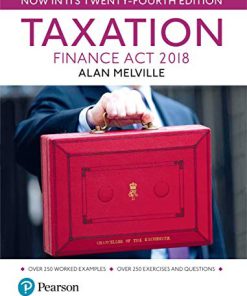 (eBook PDF) Melville's Taxation: Finance Act 2018 by Alan Melville