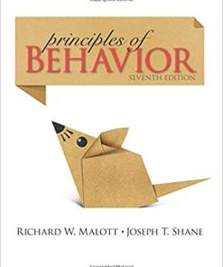 (eBook PDF) Principles of Behavior 7th Edition by Richard Malott