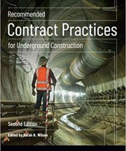 (eBook PDF) Recommended Contract Practices for Underground Construction 2nd Edition