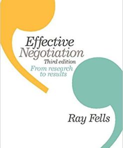 (eBook PDF) Effective Negotiation: From Research to Results 3rd Edition
