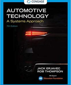 (eBook PDF) Automotive Technology: A Systems Approach 7th Edition
