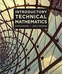 (eBook PDF) Introductory Technical Mathematics 7th Edition