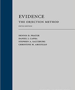 (eBook PDF) Evidence: The Objection Method, Fifth Edition