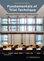 (eBook PDF) Fundamentals of Trial Technique 4e
