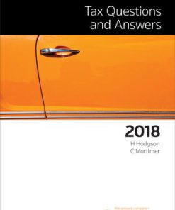 (eBook PDF) Tax Questions and Answers 2018