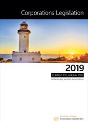 (eBook PDF) Corporations Legislation 2019