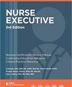 (eBook PDF) Nurse Executive Review and Resource Manual, 3rd Edition