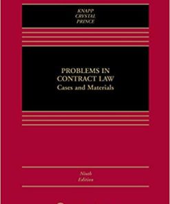 (eBook PDF) Problems in Contract Law: Cases and Materials (Aspen Casebook Series) 9th Edition