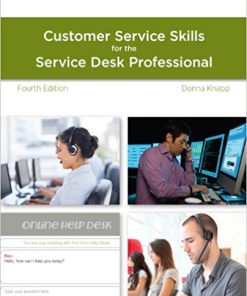 (eBook PDF) A Guide to Customer Service Skills for the Service Desk Professional 4th Edition