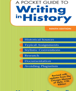 (eBook PDF) A Pocket Guide to Writing in History 9th Edition