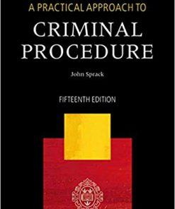 (eBook PDF) A Practical Approach to Criminal Procedure 15th Edition