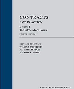 (eBook PDF) Contracts: Law in Action, Volume 1: The Introductory Course, 4th Edition