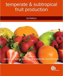 (eBook PDF) Temperate and Subtropical Fruit Production 3rd Edition